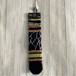 NEW ODD SOX Back to the Future Socks 8-12 Knit